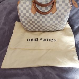 Louis Vuitton Speedy 30 Damier Azur